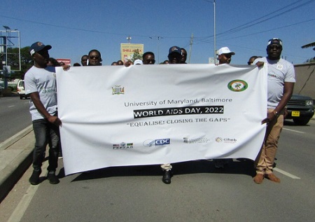 Zambia Celebrates World AIDS Day 2022 parade in Lusaka