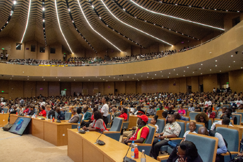 Inside the Mulungushi Conference Center During World AIDS Day 2022