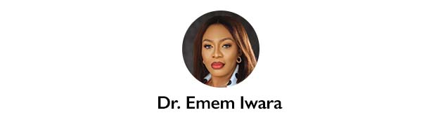 A headshot of doctor Emem Iwara